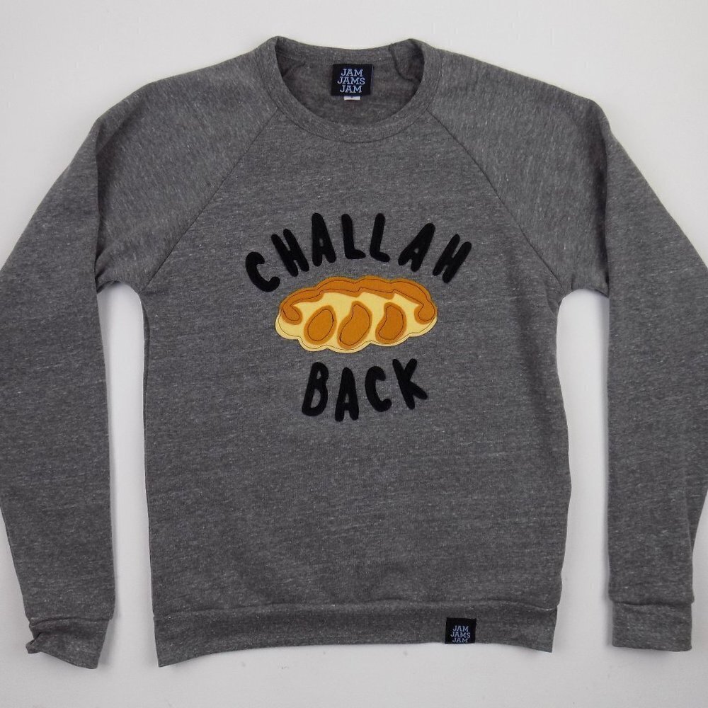 new! handmade challah back holla back jewish pun funny